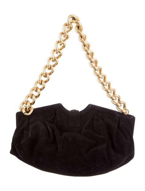 suede designer evening bags